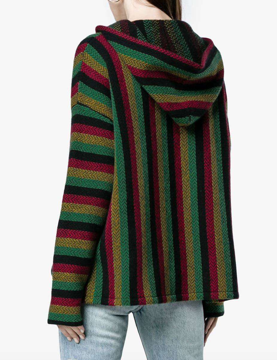 ADAPTATION BAJA STRIPED CASHMERE HOODIE XSMALL - Image 2