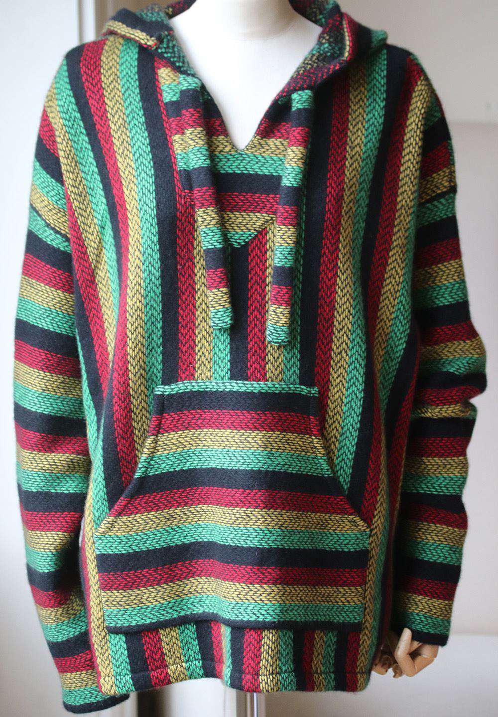 ADAPTATION BAJA STRIPED CASHMERE HOODIE XSMALL - Image 3