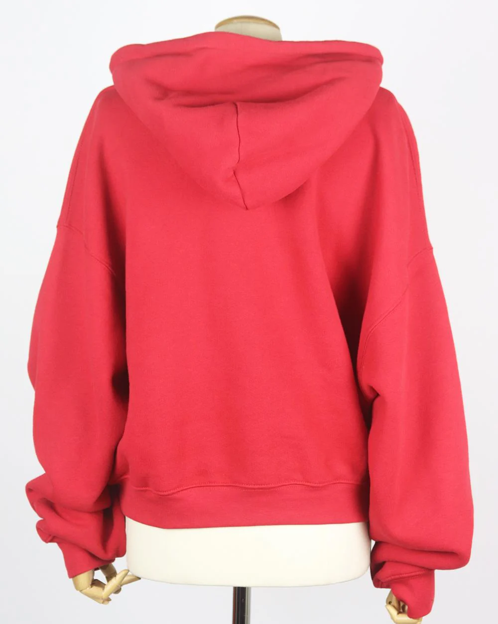 ADAPTATION CROPPED EMBROIDERED COTTON JERSEY HOODIE LARGE - Image 4