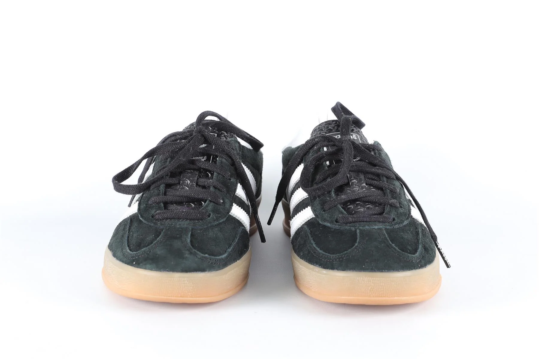 ADIDAS BLACK GAZELLE CORE BLACK WHITE SNEAKERS EU 39 1/3 UK 6 US 6.5 - Image 3