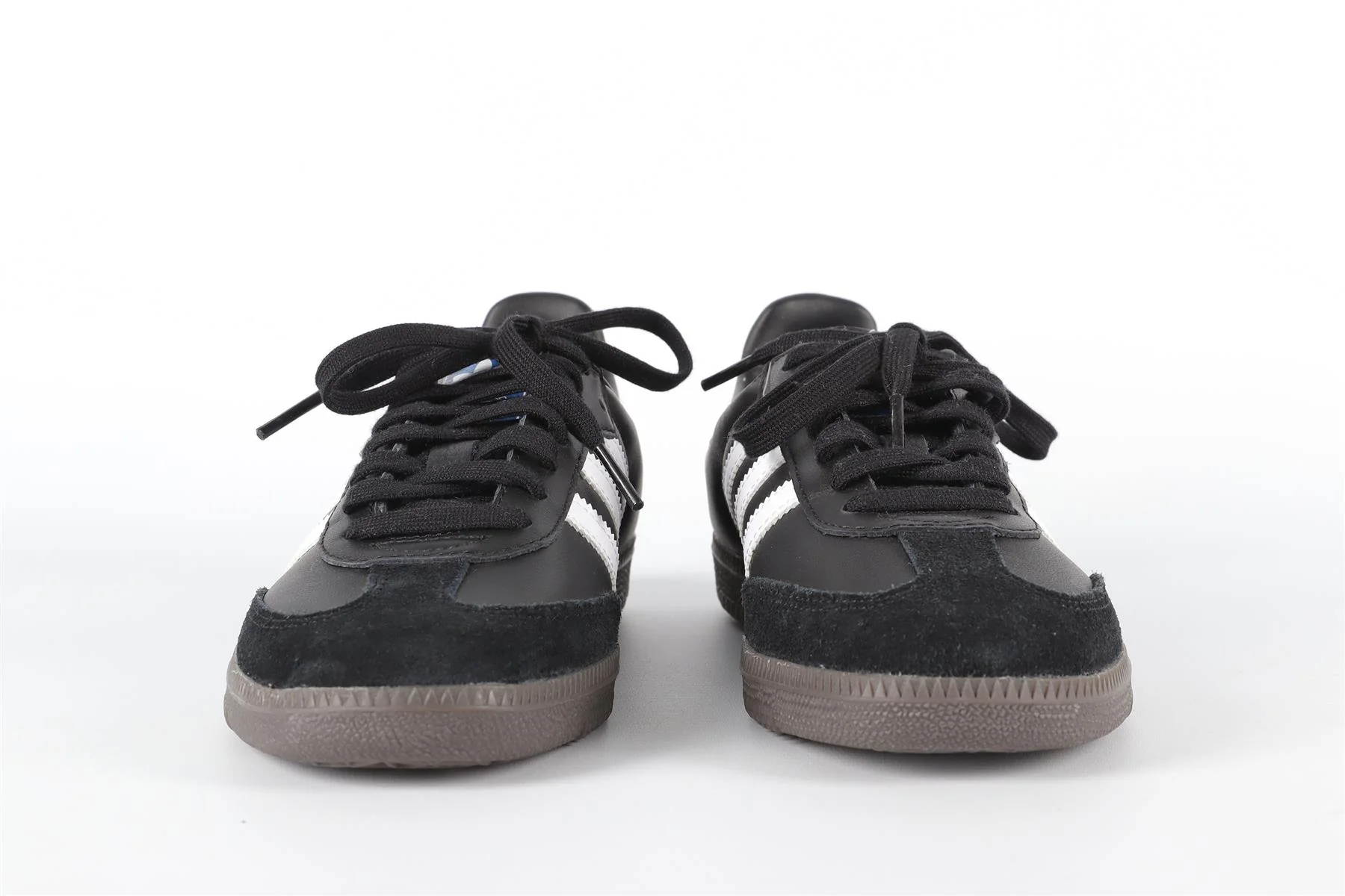 ADIDAS BLACK SAMBA CORE BLACK SNEAKERS EU 38.5 UK 5.5 US 6 - Image 3