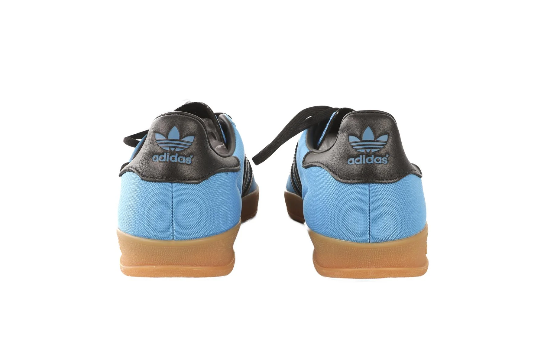 ADIDAS BLUE GAZELLE BRIGHT BLUE BLACK GUM SNEAKERS EU 38 2/3 UK 5.5 US 7 - Image 5