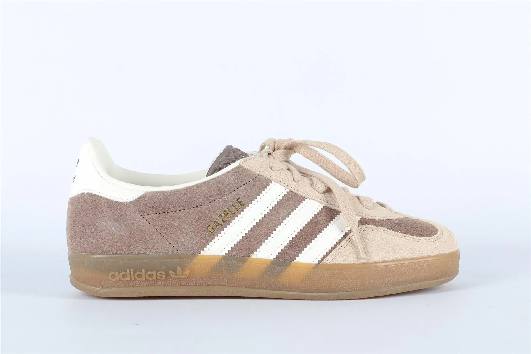 ADIDAS BROWN GAZELLE EARTH STRATA SNEAKERS EU 38.5 UK 5.5 US 6 - Image 2