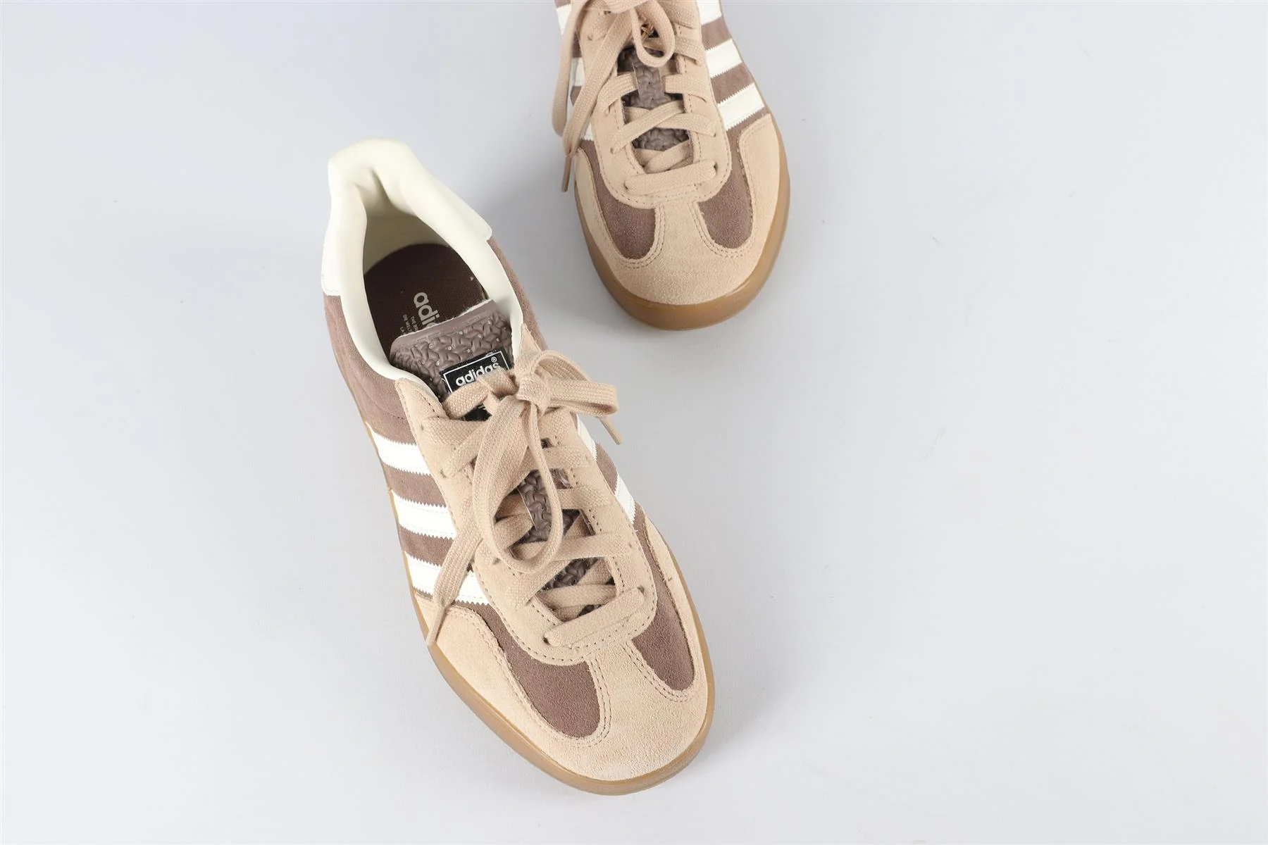 ADIDAS BROWN GAZELLE EARTH STRATA SNEAKERS EU 38.5 UK 5.5 US 6 - Image 4