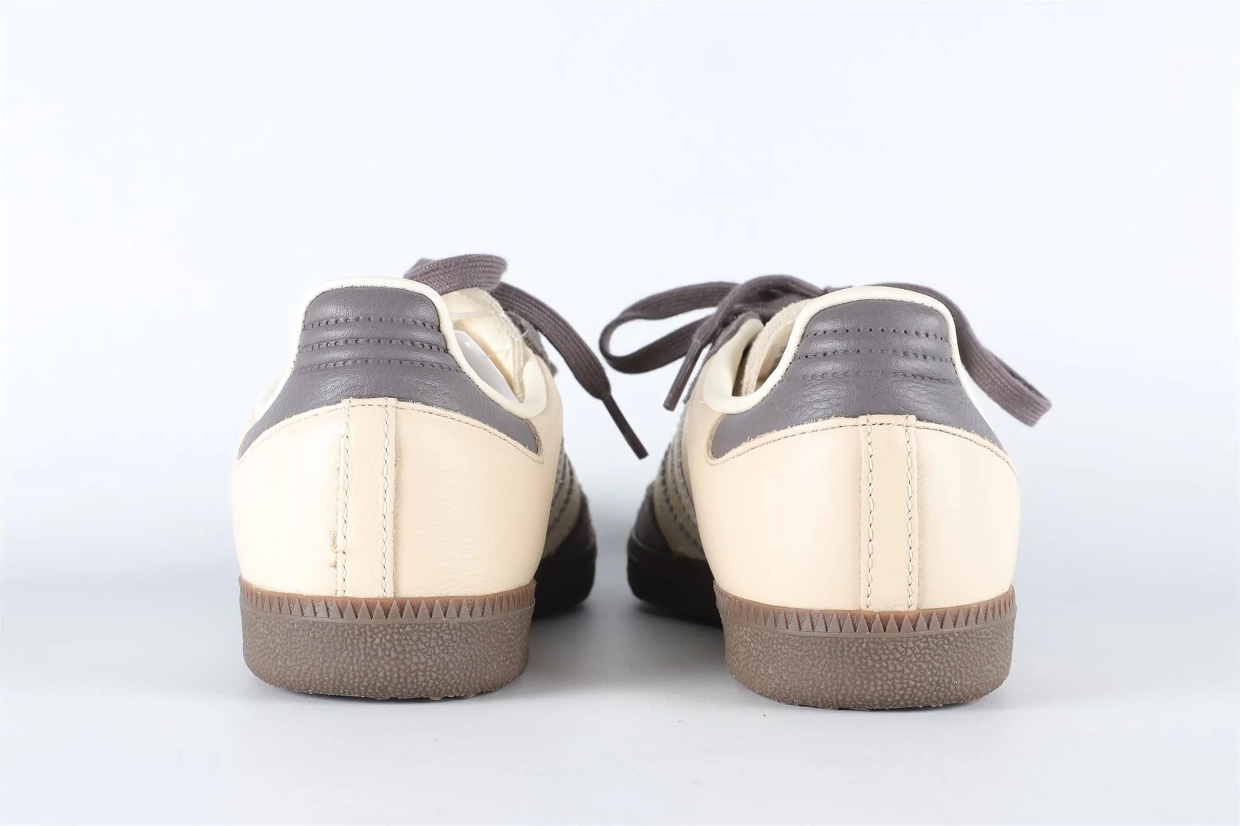 ADIDAS CREAM SAMBA CRYSTAL SAND CHARCOAL SNEAKERS EU 38 2/3 UK 5.5 US 7 - Image 5