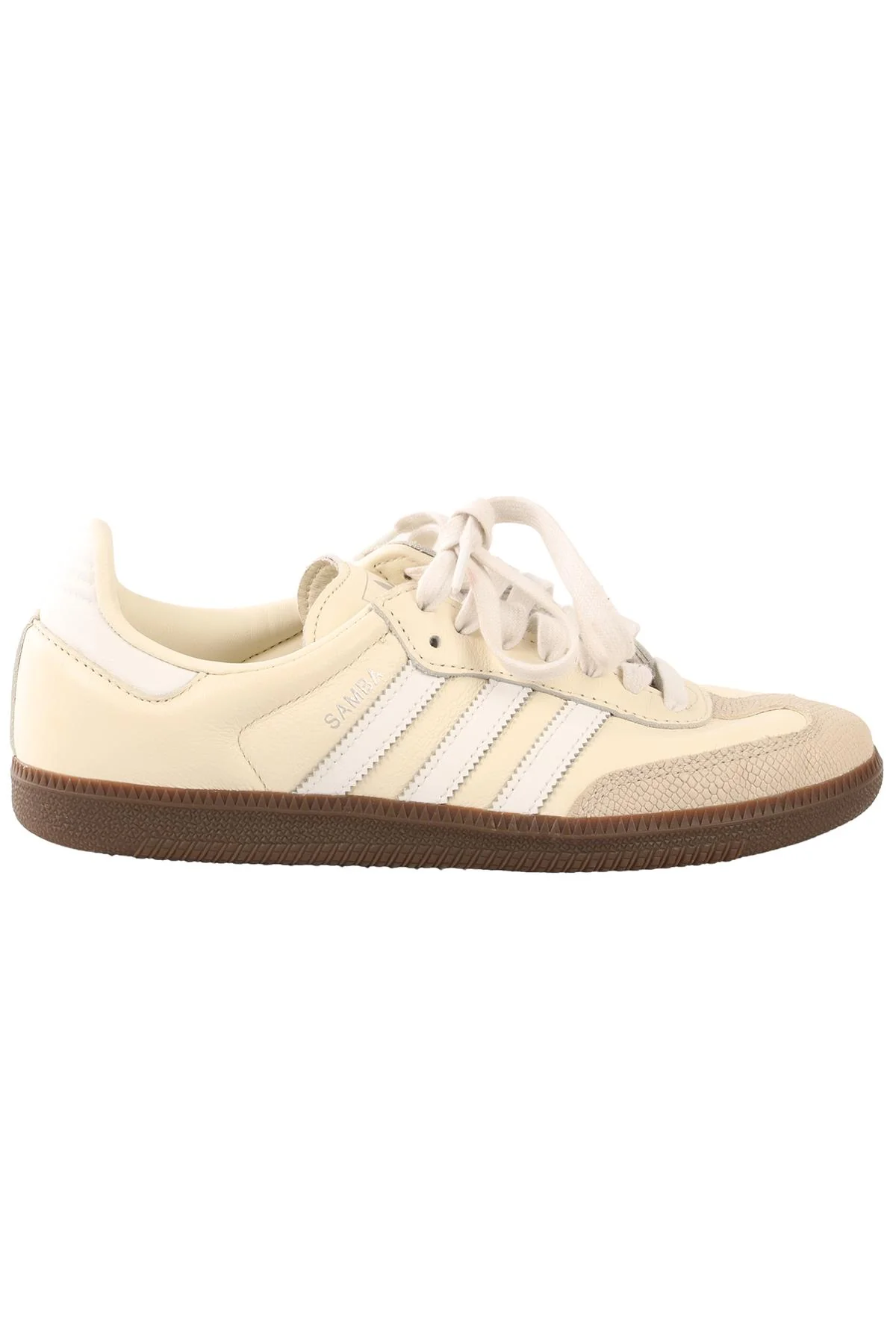 ADIDAS ECRU SAMBA CREAM SNEAKERS EU 39.5 UK 6 US 7.5