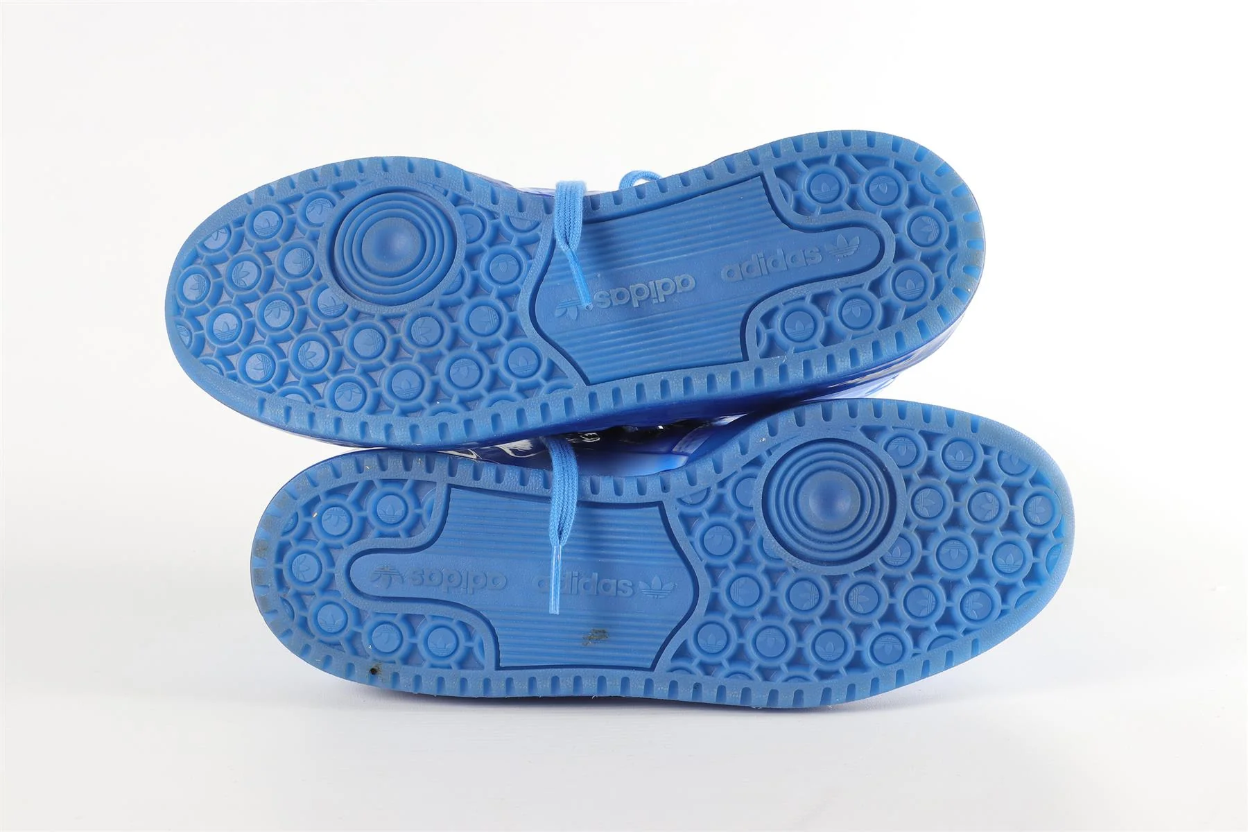 ADIDAS + JEREMY SCOTT FORUM DIPPED BLUE SNEAKERS EU 37 ⅓, UK 4.5, US 5 - Image 6