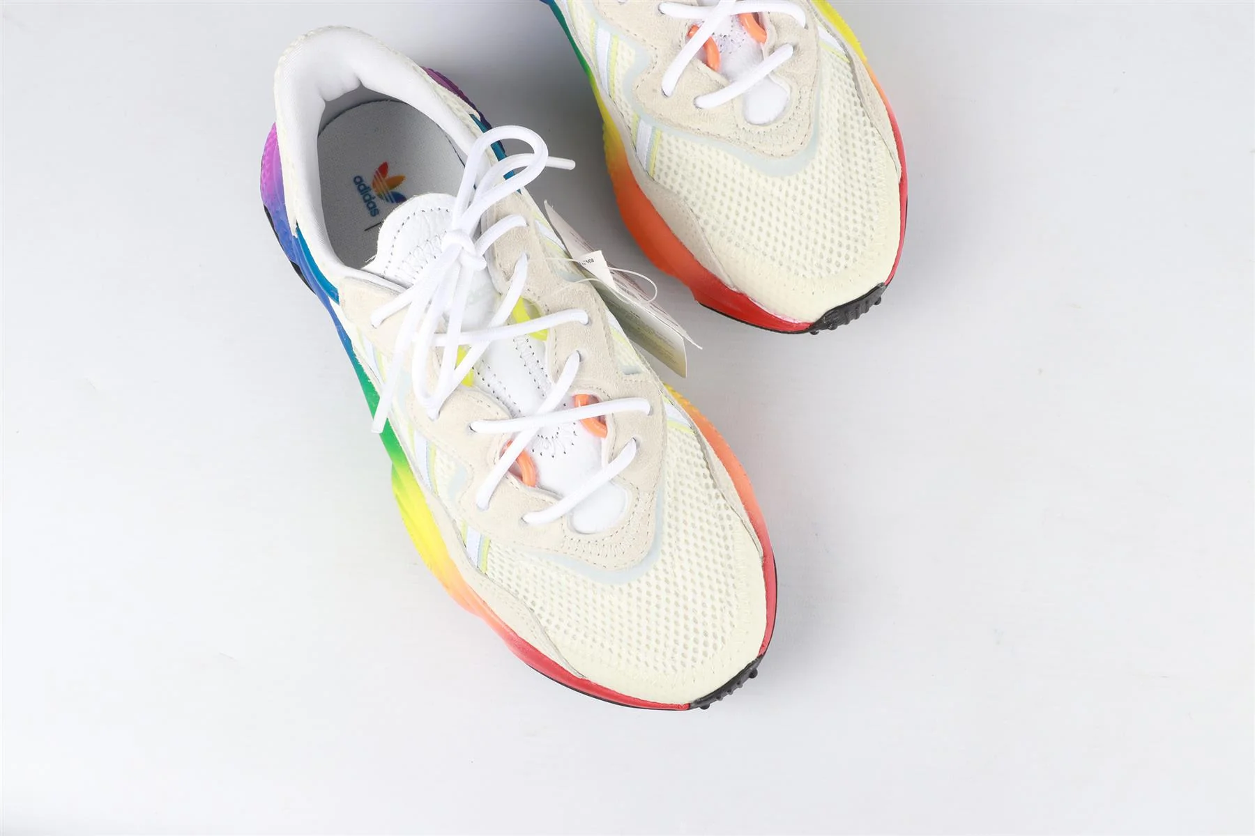 ADIDAS MULTICOLOURED OZWEEGO MESH SNEAKERS EU 38 UK 5 US 8 - Image 4