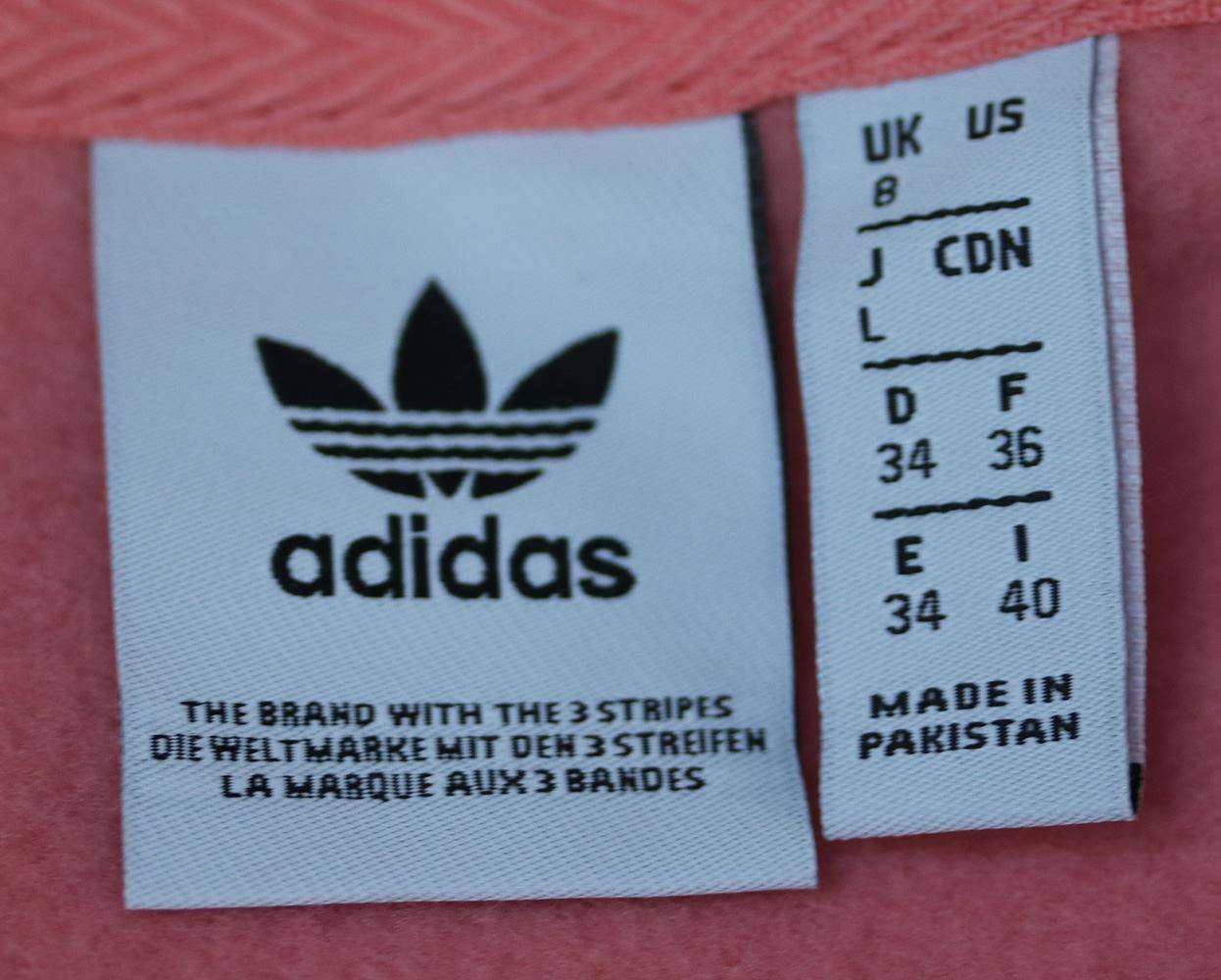 ADIDAS ORIGINALS 3 STRIPE ZIP UP HOODIE SMALL - Image 4