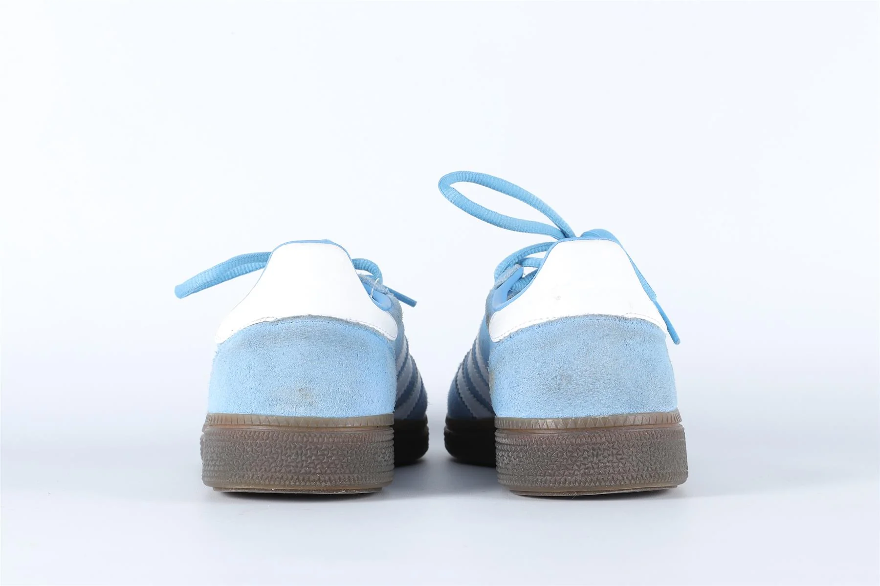 ADIDAS ORIGINALS BLUE HANDBALL SPEZIAL SUEDE SNEAKERS EU 39 UK 6 US 9 - Image 5