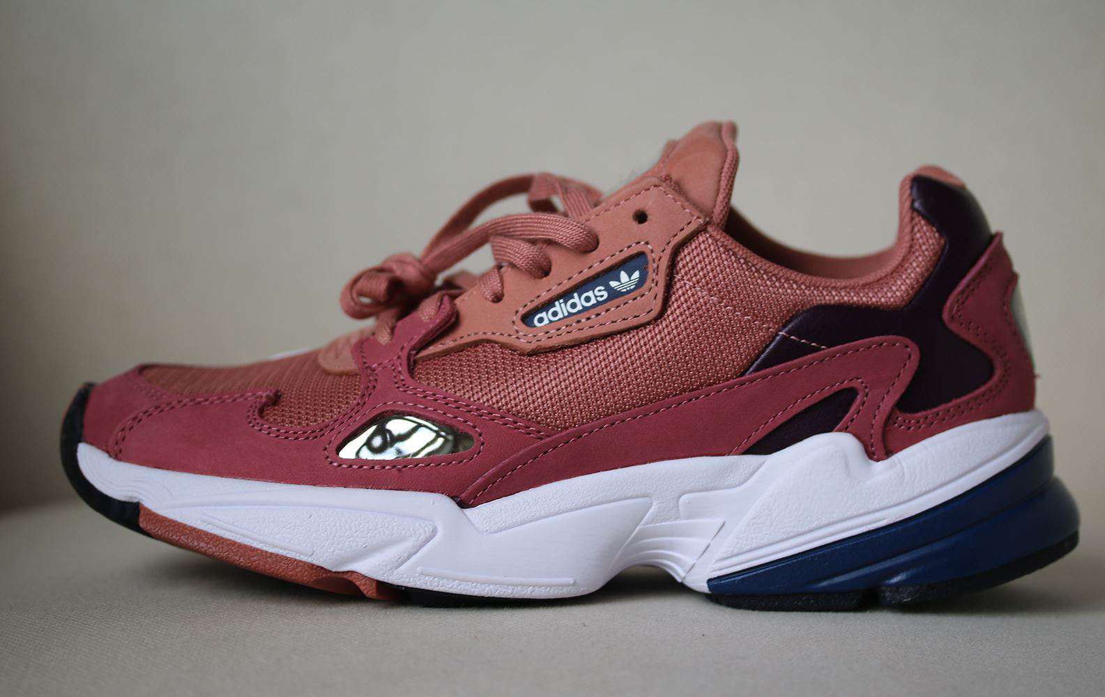 ADIDAS ORIGINALS FALCON RETRO SNEAKERS EU 38.5 UK 5.5 US 7 - Image 2