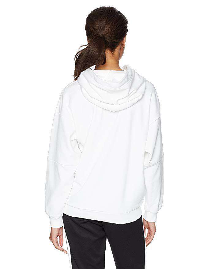 ADIDAS ORIGINALS FLOCK COTTON HOODIE UK 10 - Image 2