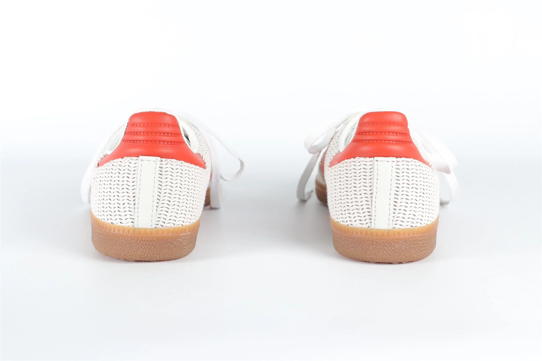 ADIDAS ORIGINALS SAMBA CRYSTAL WHITE MESH SNEAKERS EU 39  ⅓ UK 6 US 6.5 - Image 5
