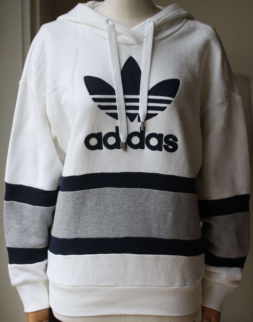 ADIDAS ORIGINALS SEOUL TREFOIL HOODIE UK 6 - Image 3