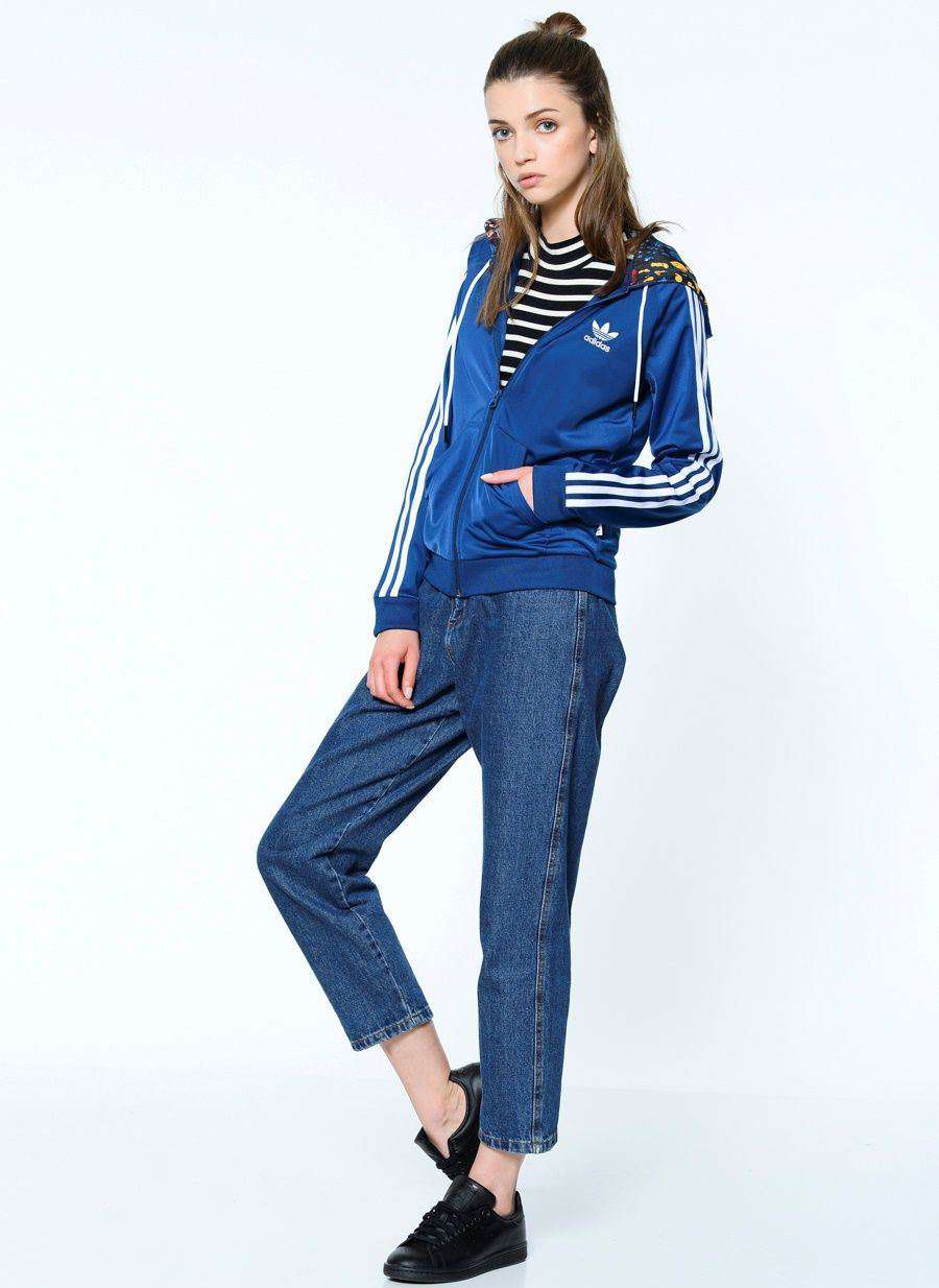 ADIDAS ORIGINALS TECH STEEL FIREBIRD SLIM HOODIE UK 6 - Image 3