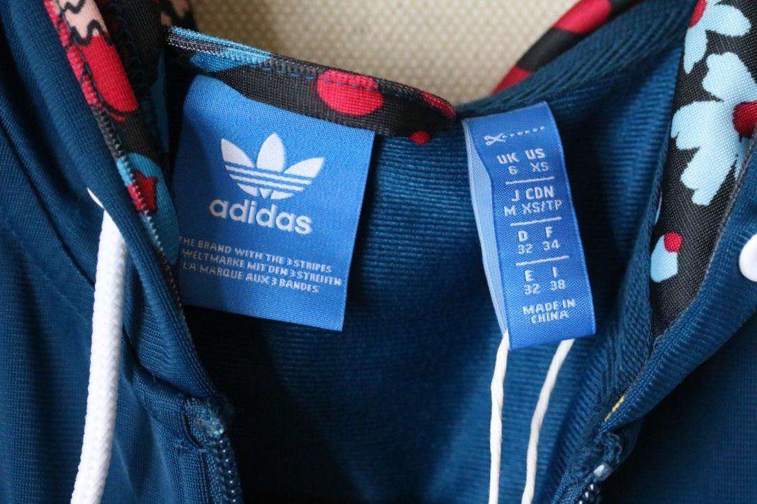 ADIDAS ORIGINALS TECH STEEL FIREBIRD SLIM HOODIE UK 6 - Image 6