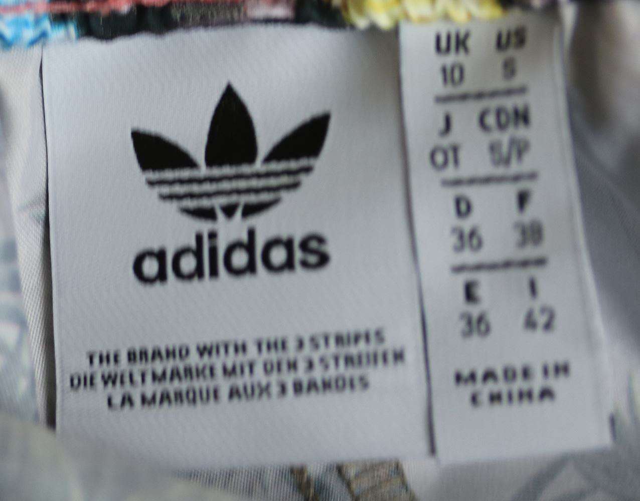 ADIDAS ORIGINALS X FARM MULTI PRINT SHORTS UK 10 - Image 5