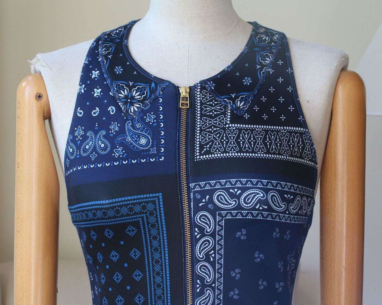 ADIDAS ORIGINALS X OPENING CEREMONY BANDANA PRINT TOP SMALL - Image 9