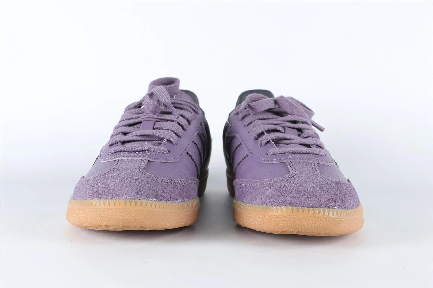 ADIDAS PURPLE SAMBA SHADOW VIOLET CARBON SNEAKERS EU 40 UK 6.5 US 8 - Image 3