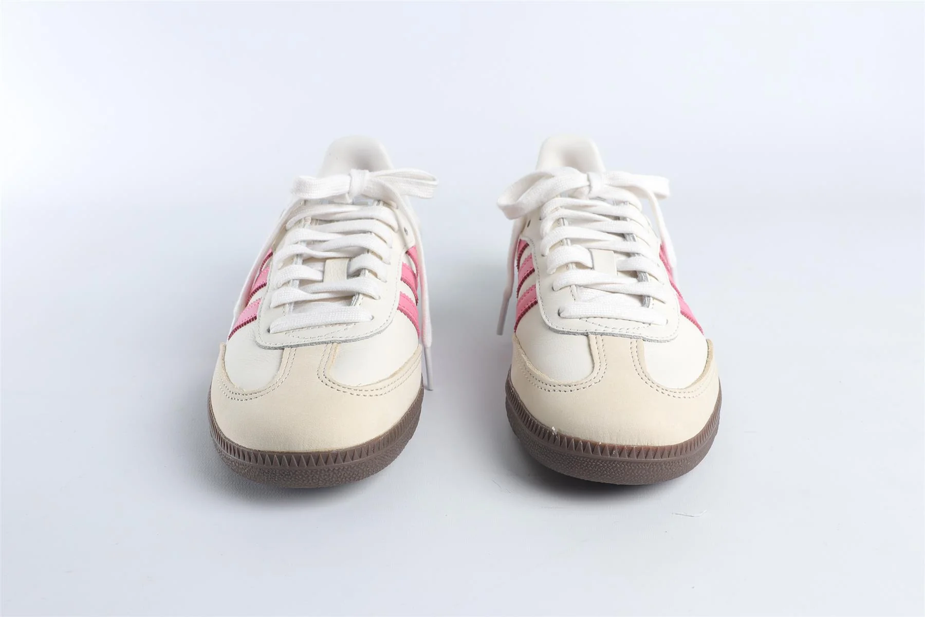 ADIDAS WHITE SAMBA 'CLOUD WHITE LUCID PINK' SNEAKERS EU 38 UK 5 US 6.5 - Image 3