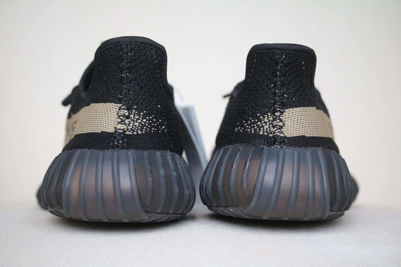ADIDAS YEEZY BOOST 350 V2 BLACK AND GREEN SNEAKERS EU 40 UK 6.5 US 7 - Image 5