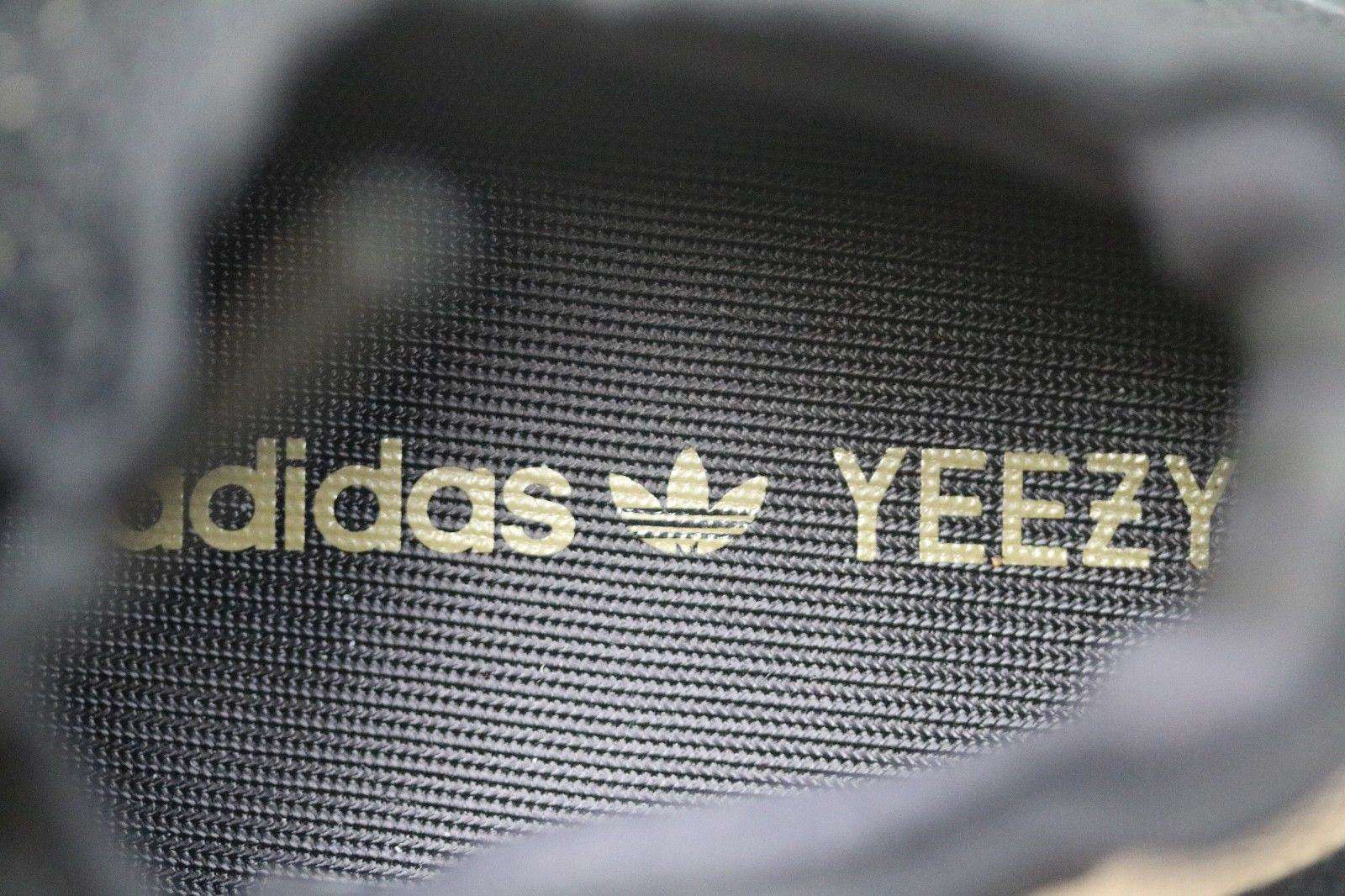 ADIDAS YEEZY BOOST 350 V2 BLACK AND GREEN SNEAKERS EU 40 UK 6.5 US 7 - Image 9