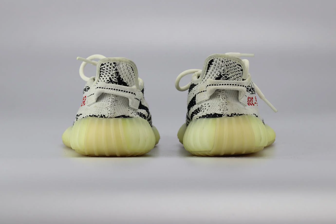 ADIDAS YEEZY BOOST 350 V2 ZEBRA PRIMEKNIT SNEAKERS EU 38 ⅔ UK 5 ½ UK 6 - Image 4