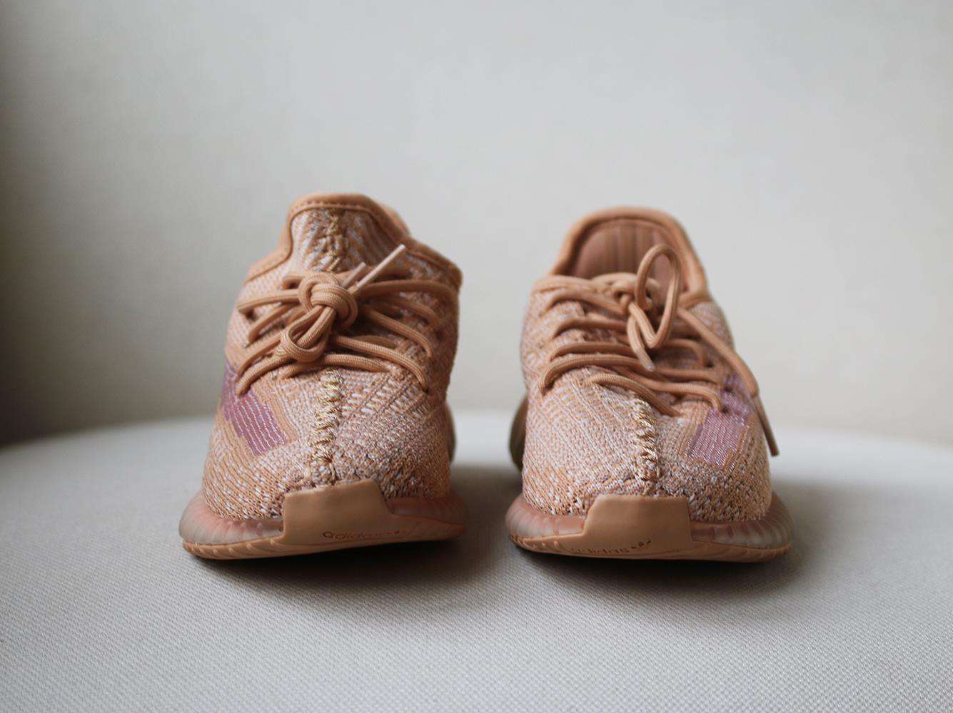 ADIDAS YEEZY KIDS BOOST 350 V2 CLAY SNEAKERS EU 28.5 UK 10.5 - Image 3