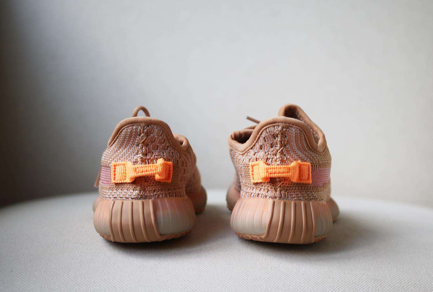 ADIDAS YEEZY KIDS BOOST 350 V2 CLAY SNEAKERS EU 28.5 UK 10.5 - Image 4