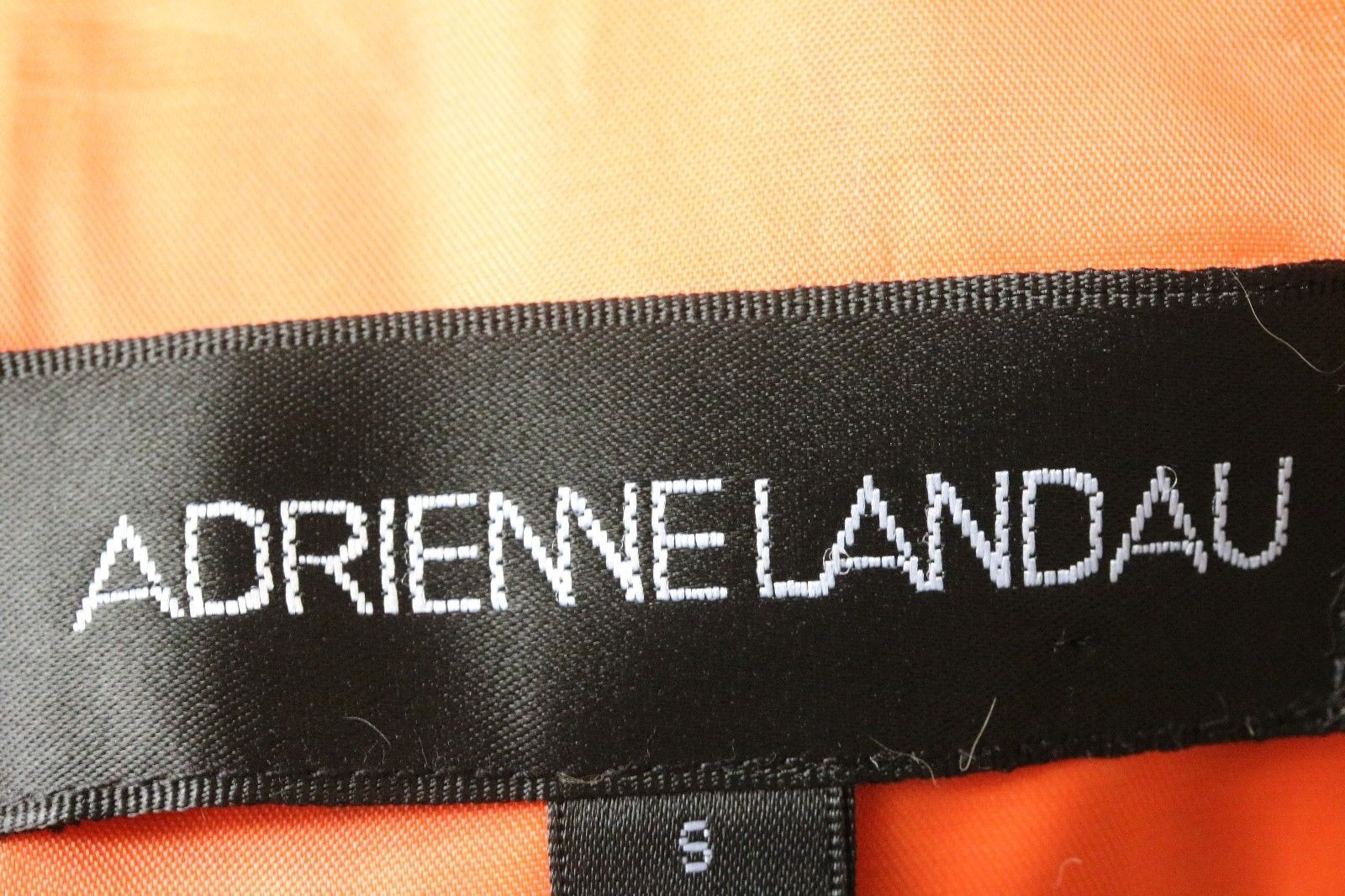 ADRIENNE LANDAU RABBIT ARMY VEST GILET SMALL - Image 6