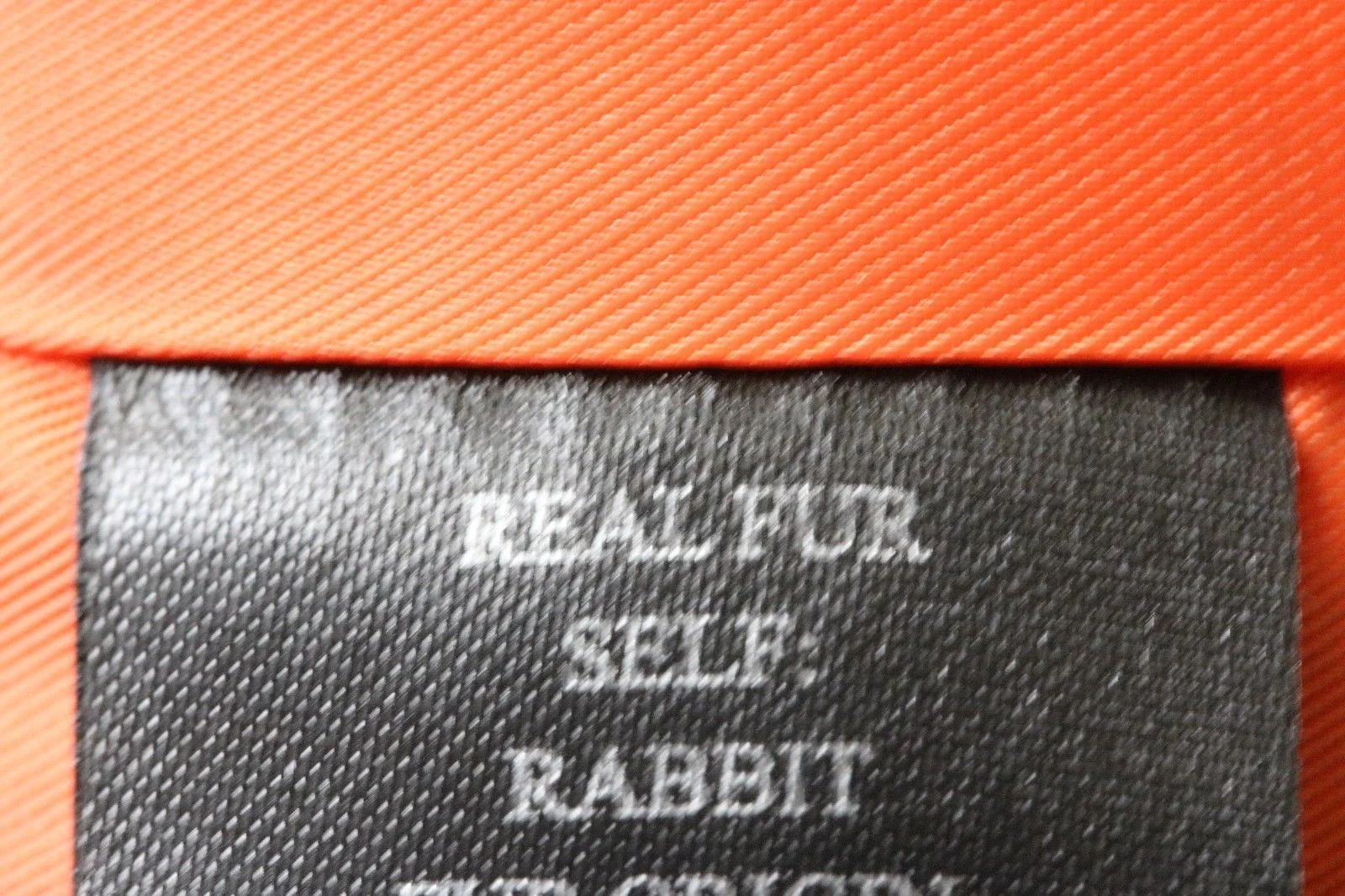 ADRIENNE LANDAU RABBIT ARMY VEST GILET SMALL - Image 7