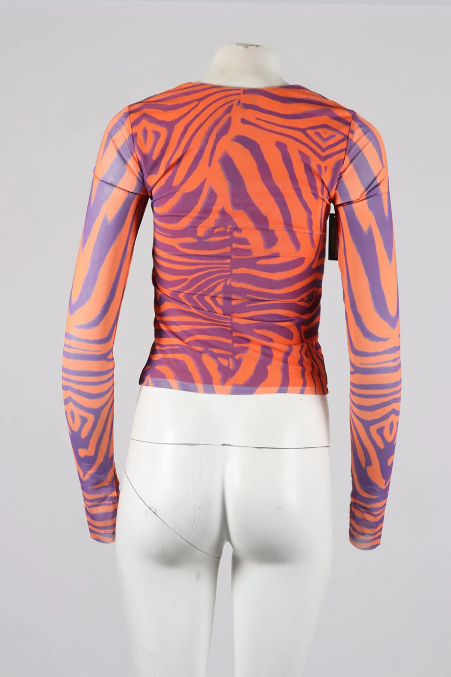AFRM CUTOUT PRINTED STRETCH MESH TOP SMALL - Image 4