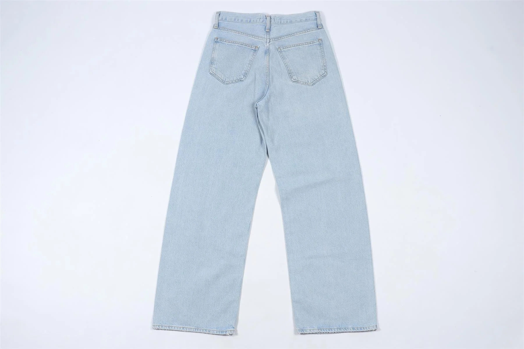 AGOLDE BLUE DENIM JEANS W23 UK 4 - Image 4