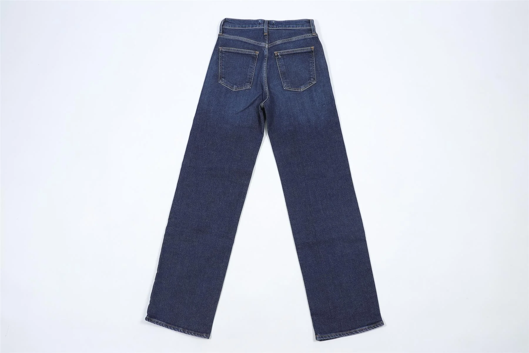 AGOLDE BLUE DENIM JEANS W24 UK 6 - Image 4