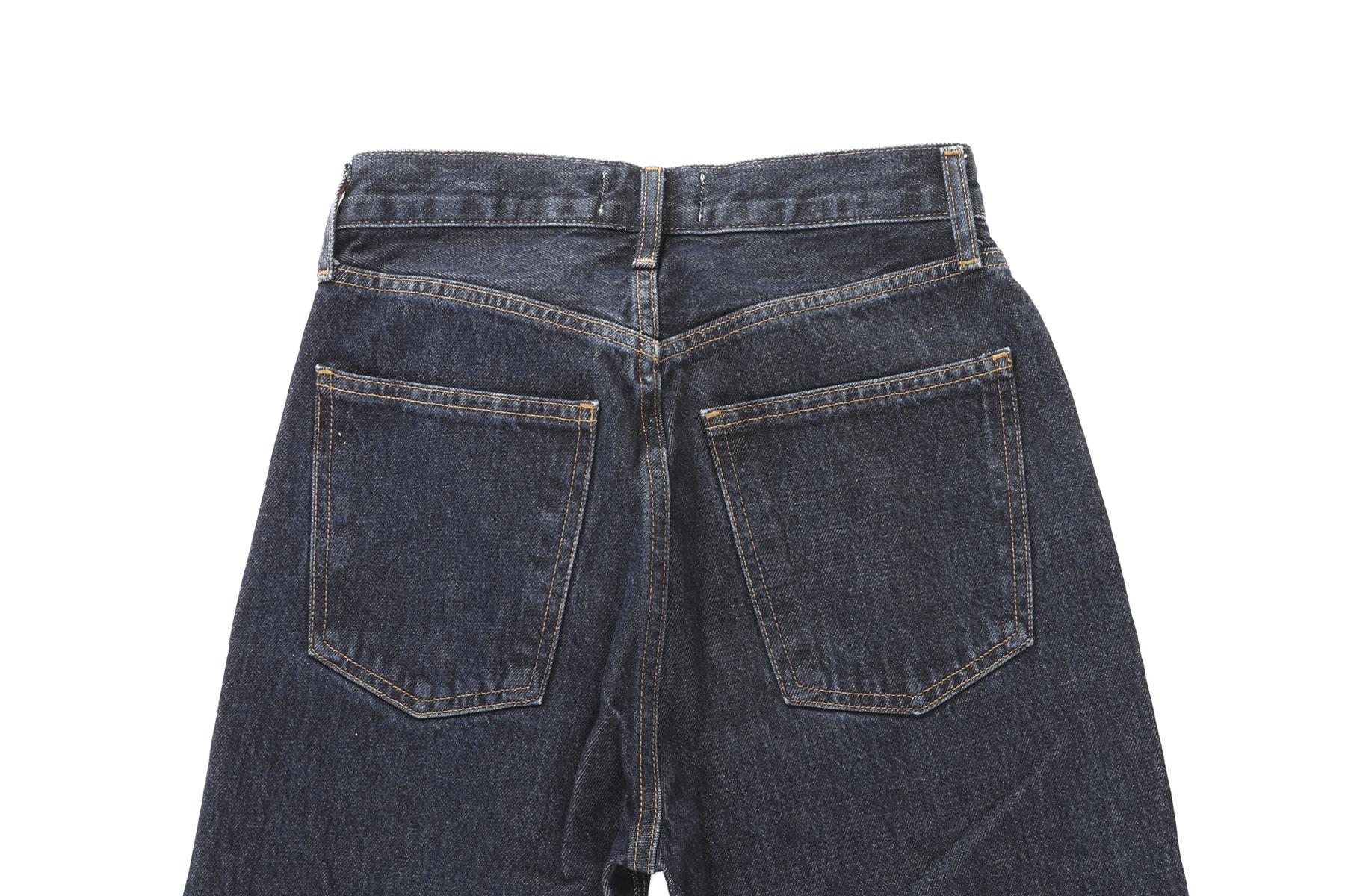 AGOLDE BLUE HIGH RISE STRAIGHT LEG JEANS W24 UK 6 - Image 5