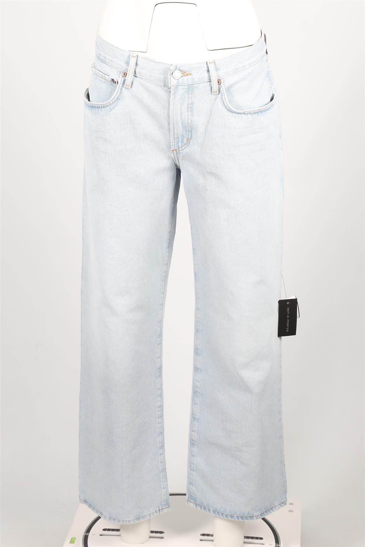 Agolde Blue Low Rise Straight Leg Jeans W28 UK 10 - Image 2