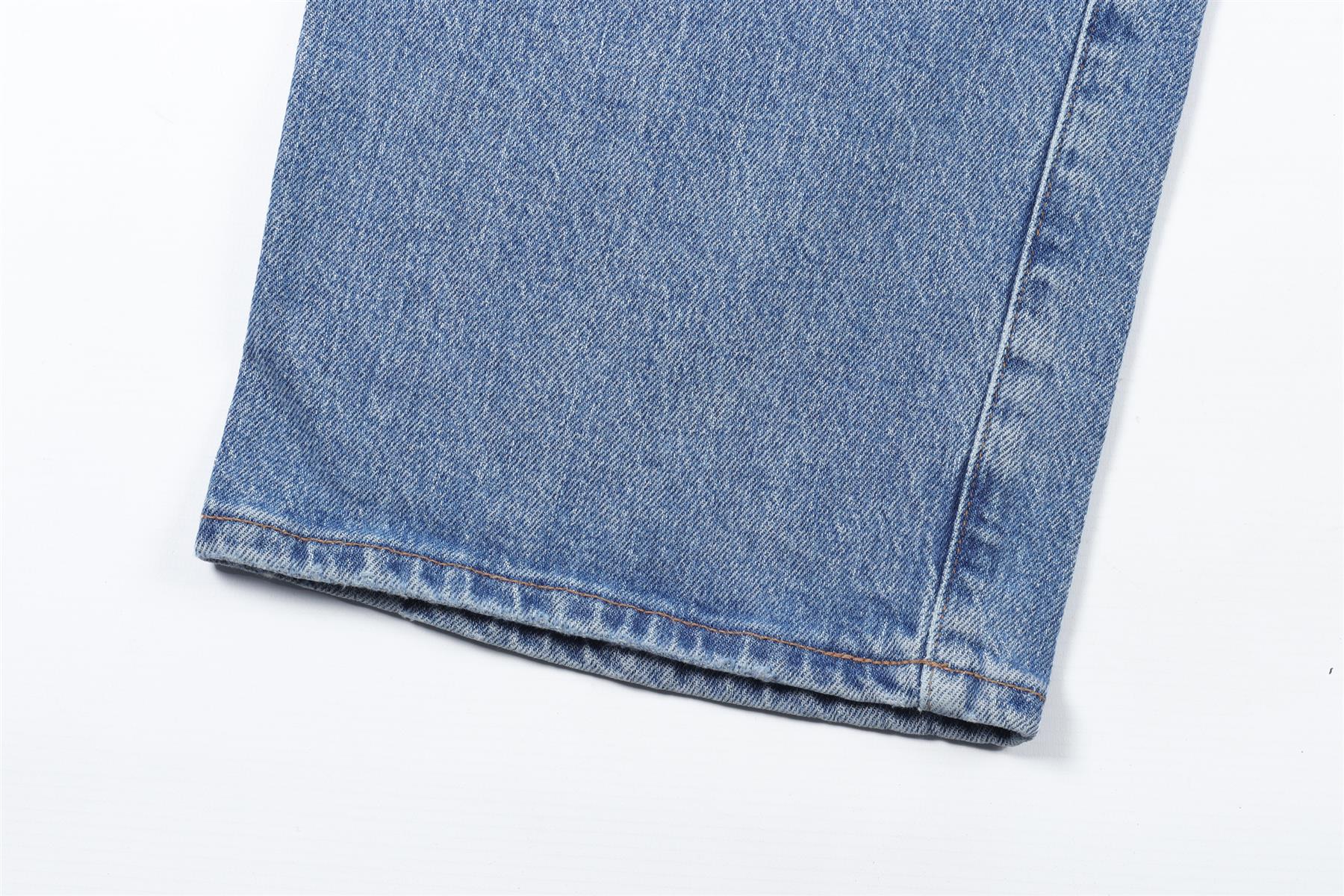AGOLDE BLUE STRAIGHT LEG JEANS W24 UK 6 - Image 5