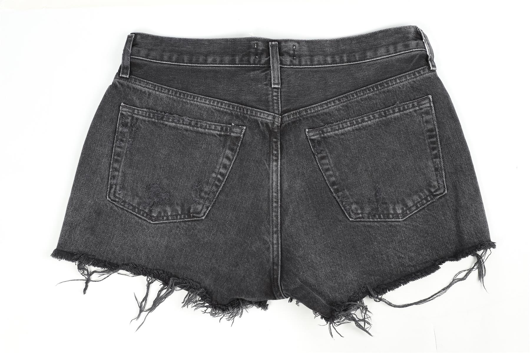 AGOLDE HIGH RISE DENIM SHORTS W27 UK 8-10 - Image 4