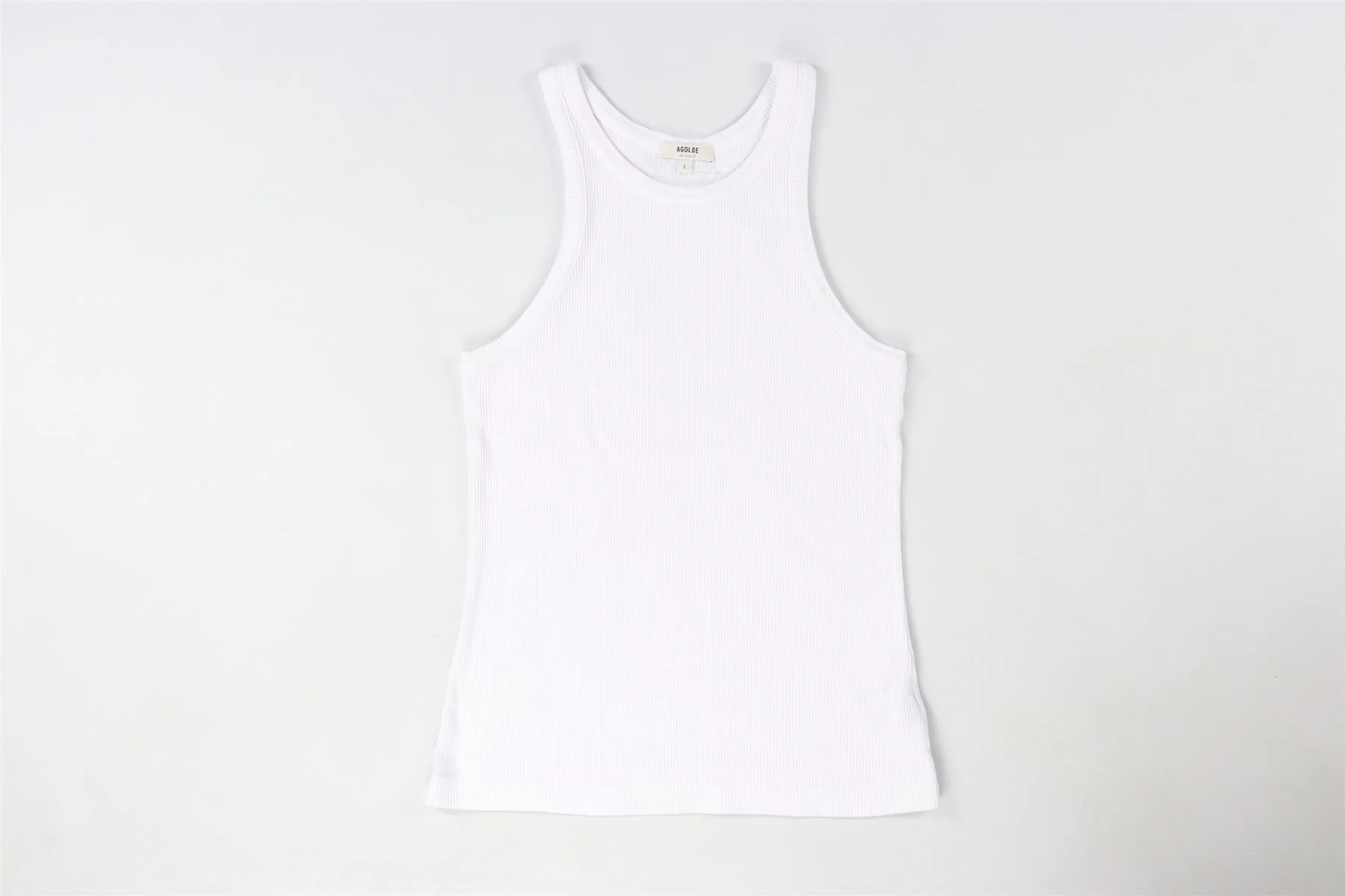 AGOLDE WHITE COTTON TOP LARGE - Image 2