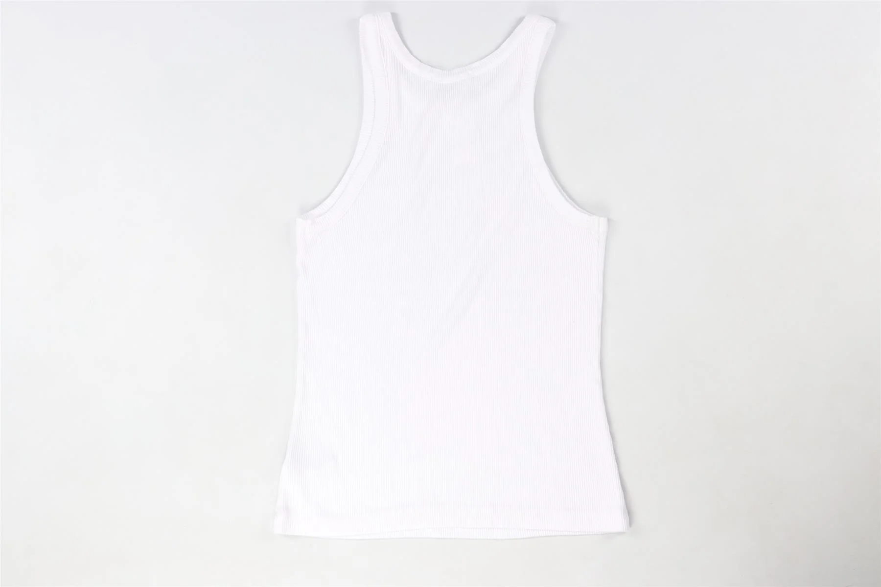 AGOLDE WHITE COTTON TOP LARGE - Image 4