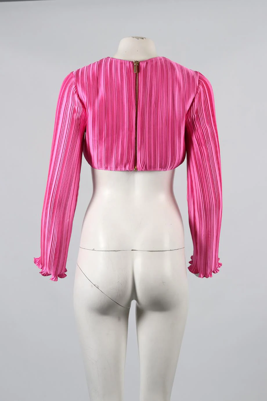 AIIFOS PLEATED SATIN TOP XSMALL - Image 4