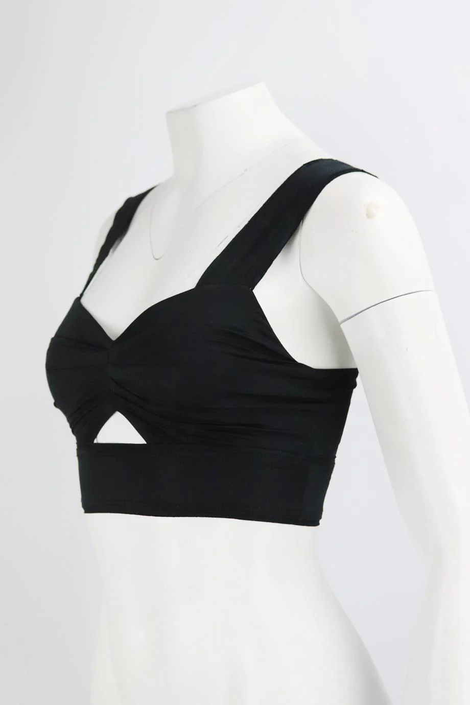 AJE CROPPED CUT OUT COTTON TOP UK 6 - Image 3