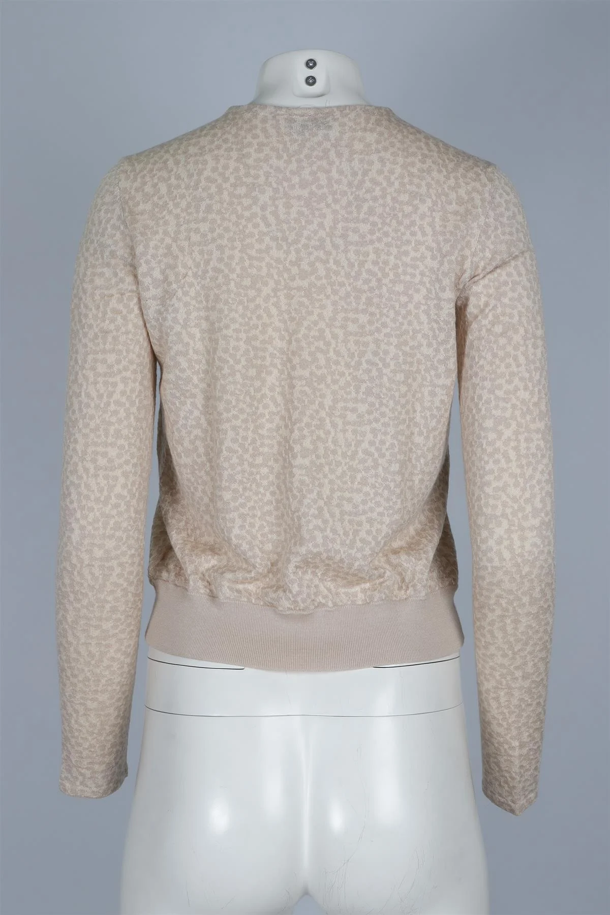 AKRIS CREAM CASHMERE CARDIGAN US 4 UK 8 - Image 4