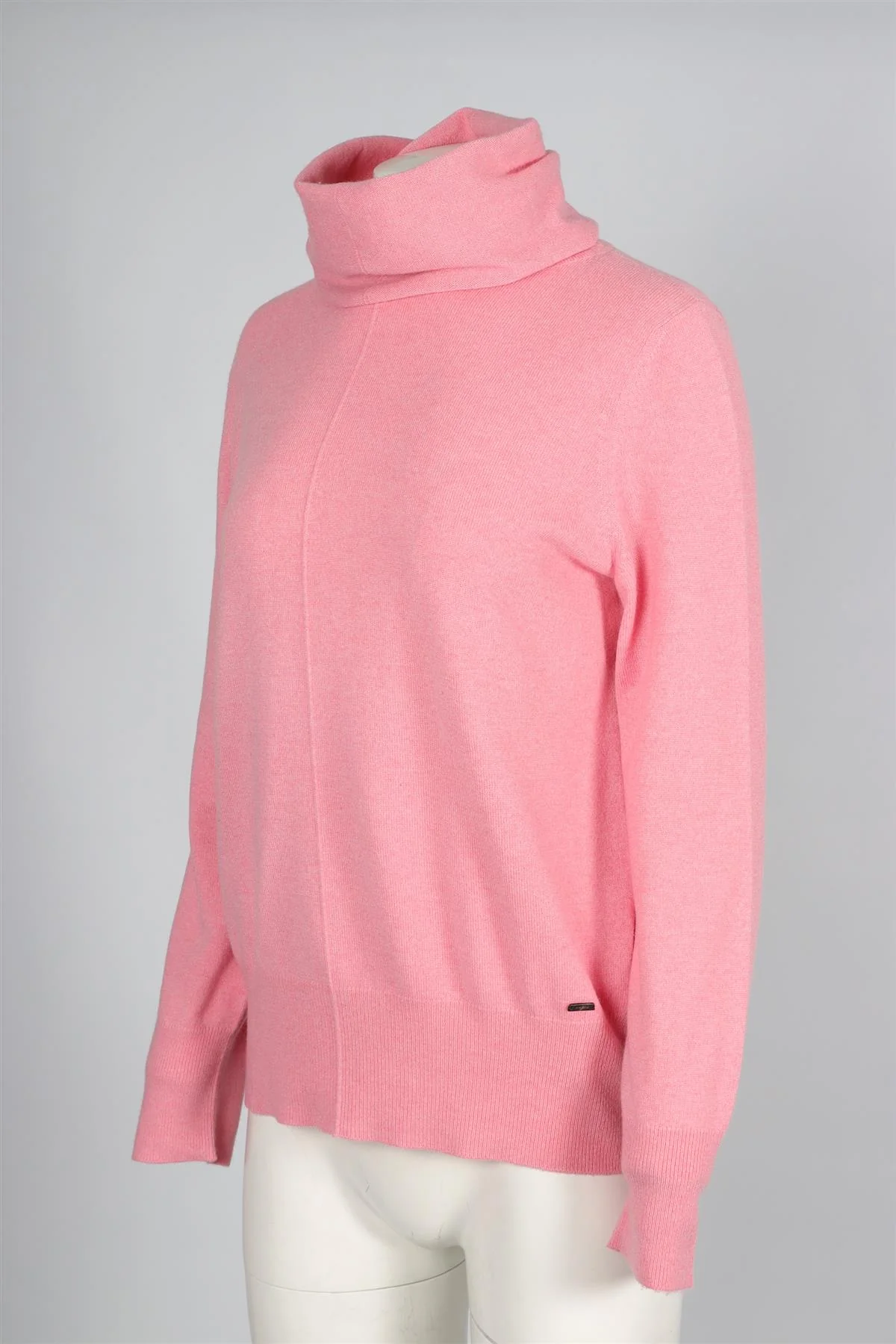 AKRIS PINK CASHMERE SWEATER UK 16 US 12 - Image 3