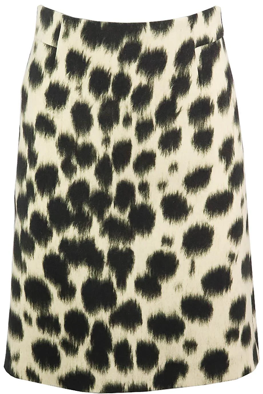 AKRIS PRINTED WOOL BLEND SKIRT US 4 UK 8