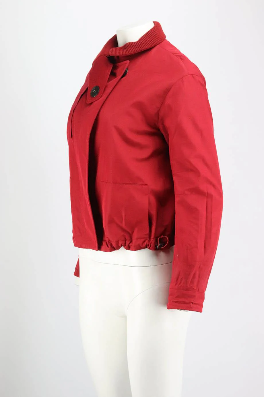 AKRIS REVERSIBLE WOOL AND SILK BLEND JACKET US 4 UK 8 - Image 3