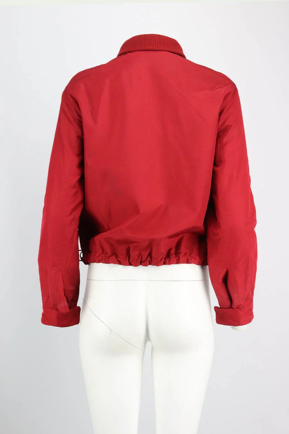AKRIS REVERSIBLE WOOL AND SILK BLEND JACKET US 4 UK 8 - Image 4