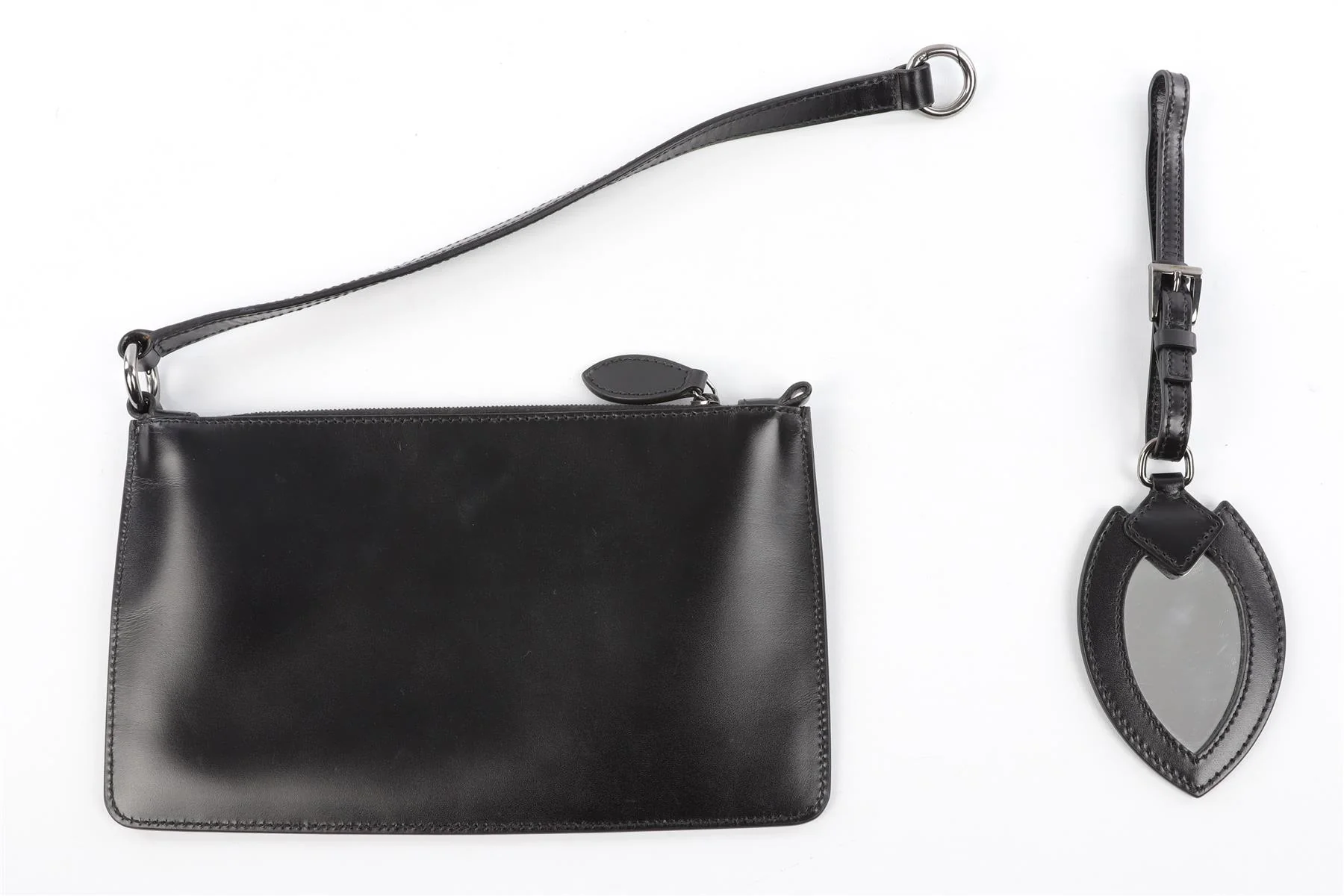 ALAÏA BLACK LE MINA 32 LEATHER TOTE BAG - Image 11