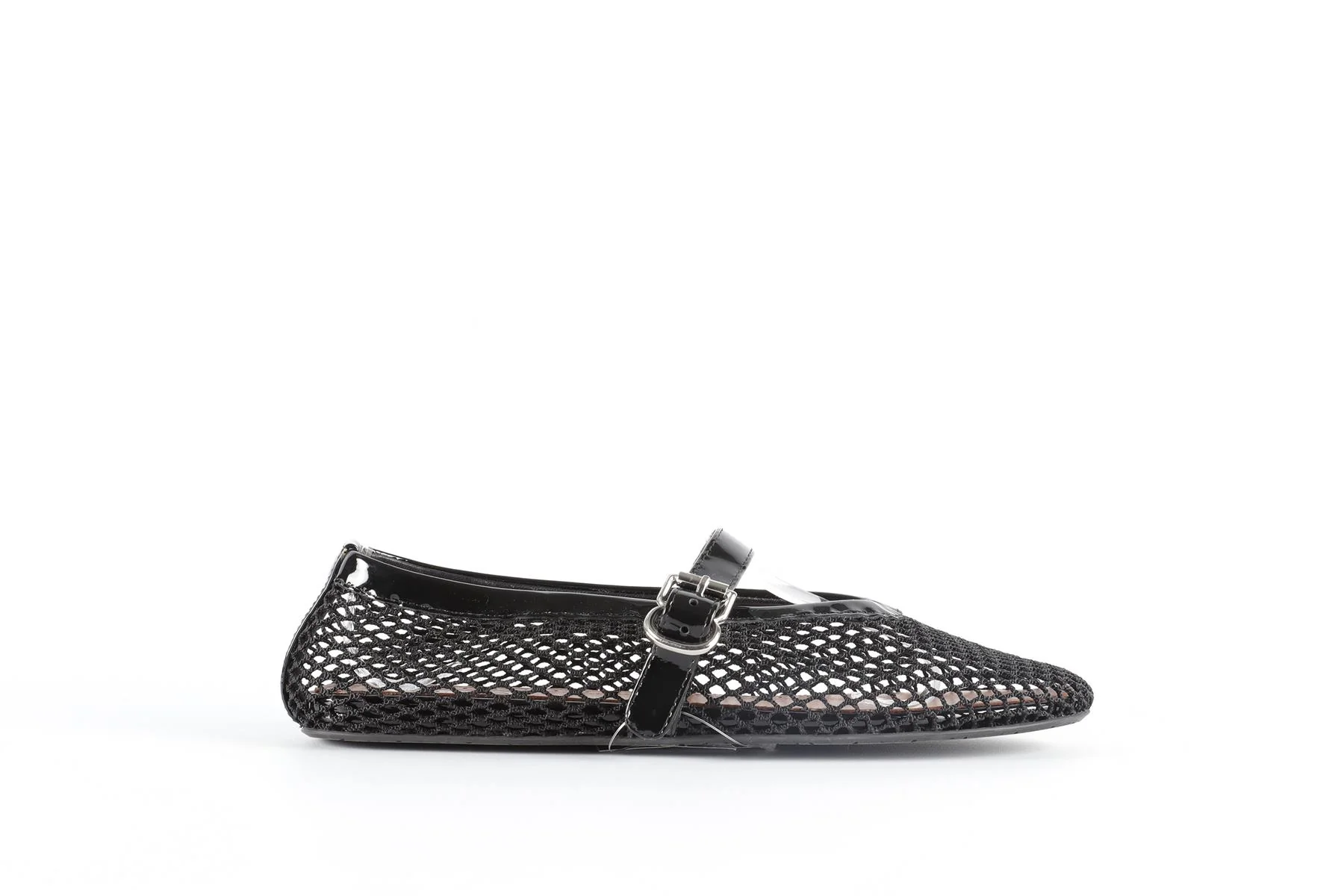 ALAÏA BLACK MESH BALLET FLATS EU 38 UK 5 US 8 - Image 2