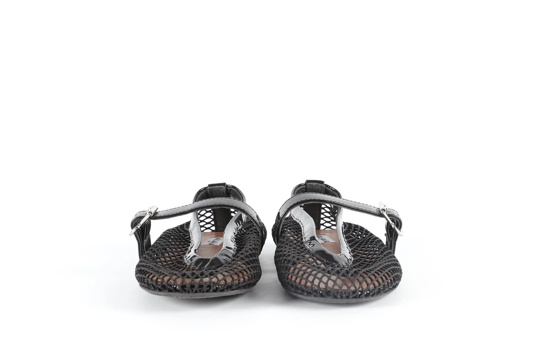 ALAÏA BLACK MESH BALLET FLATS EU 38 UK 5 US 8 - Image 3